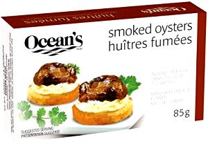 1 can (85 g) Smoked Oysters
