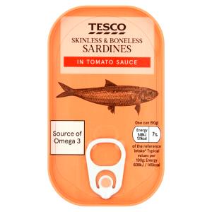 1 can (90 g) Skinless & Boneless Sardines in Water