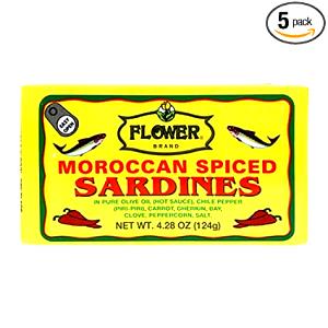 1 can (91 g) Moroccan Spiced Sardines