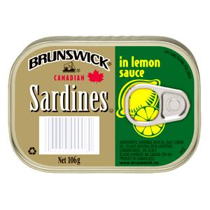 1 can (92 g) Sardines in Lemon Sauce