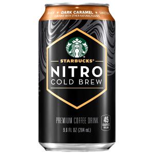1 can (9.6 oz) Nitro Cold Brew Dark Caramel