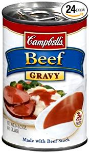1 Can Beef Gravy (Canned)