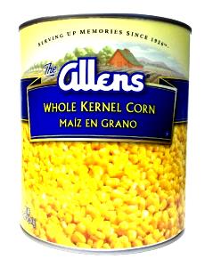 1 Can Corn, Yellow, Whole Kernel