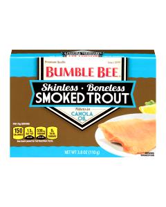 1 can drained (75 g) Smoked Trout
