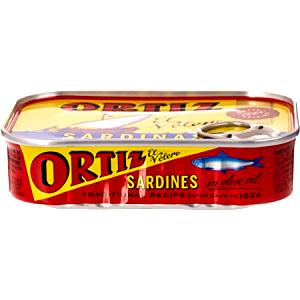 1 can drained (84 g) Spanish Style Sardines