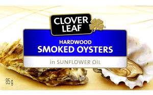 1 can drained (85 g) Smoked Oysters in Water