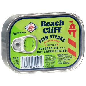1 Can Fish Steaks İn Soybean Oil