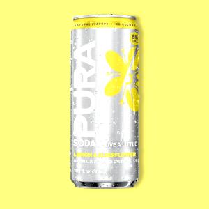 1 can Lemon Elderflower Soda