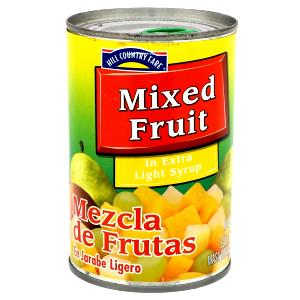 1 Can Mixed Fruit İn Extra Light Syrup, Canned