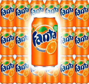 1 Can Or Bottle (12 Fl Oz) Orange Soda