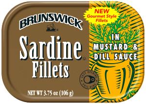 1 Can Sardines In Mustard & Dill Sauce