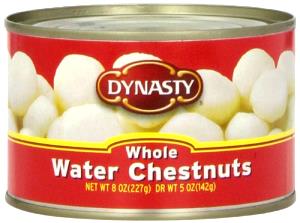 1 can Sliced Water Chestnuts