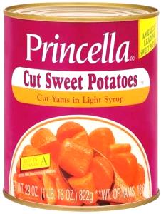1 Can Sweet Potato, Syrup Pack