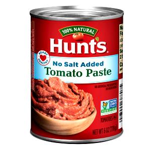 1 Can Tomato Puree, Canned, No Salt