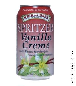 1 Can Vanilla Creme Spritzer
