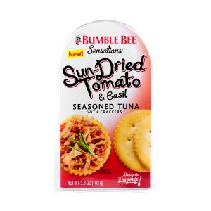 1 can with crackers Sensations Sundried Tomato & Basil Tuna Medley