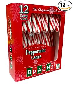 1 cane (14 g) Peppermint Candy Canes