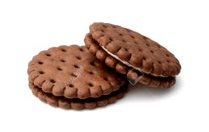 1 Capri Chocolate Coated or Striped Chocolate Sandwich Cookie