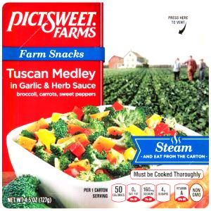1 carton (127 g) Farm Snacks Tuscan Medley