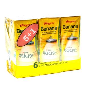 1 carton (200 ml) Banana Flavored Milk Drink