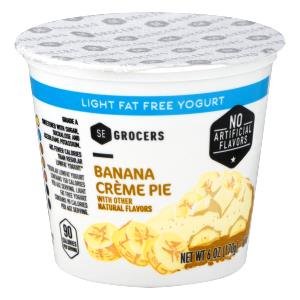 1 ccontainer (170 g) Fat Free Banana Cream Pie Yogurt