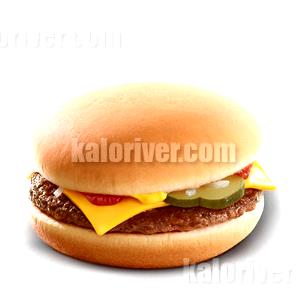 1 cheeseburger (285 g) Cheeseburger