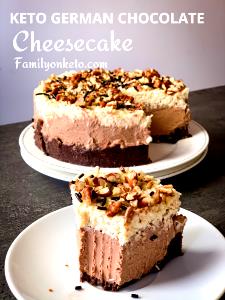 1 cheesecake (80 g) Keto Chocolate Cheesecake