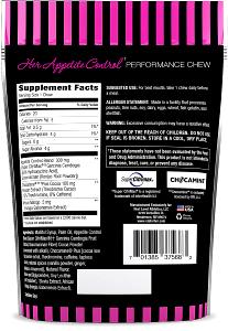 1 chew (1 g) Her Appetite Control Performance Chew