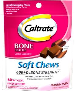 1 chew Chocolate Calcium Soft Chews