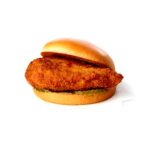 1 Chick-fil-A Sandwich Breaded Fried Chicken Fillet Sandwich