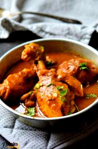 1 Chicken Drumstick With Sauce Chicken Curry