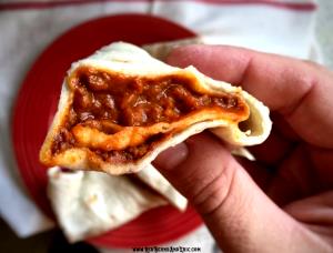 1 Chilito Burrito with Beef and Cheese