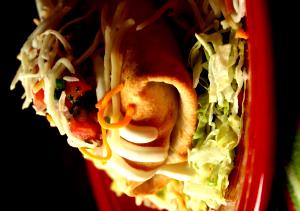 1 chimi (421 g) Beef Baja Chimichanga