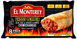 1 chimichanga (180 g) Ghost Pepper Chimichangas