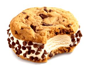 1 Chipwich Ice Cream Cookie Sandwich
