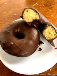 1 Chocolate Covered Yellow Cake Donut