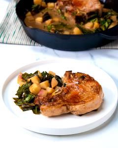 1 chop Cider Braised Pork Chops