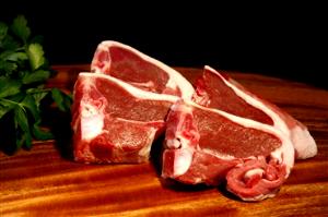 1 Chop Lamb Loin, Nz, Raw, Slo