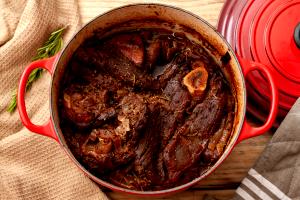 1 Chop Lamb Shoulder, Arm, Braised, Slo