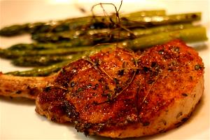 1 chop Tuscan Grilled Pork Chop