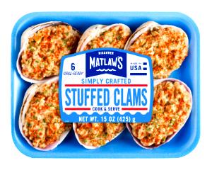 1 clam (140 g) Signature Gourmet Stuffed Clams