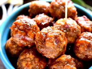 1 Cocktail Turkey Meatballs