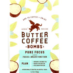 1 coffee bomb (25 g) Butter Coffee Bombs - Pure Focus
