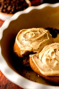 1 coffee roll Vanilla Frosted Coffee Roll