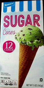 1 cone (15 g) Sugar Cones