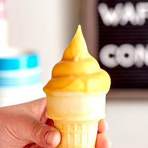 1 cone (156 g) Dipped Butterscotch Cone (Small)