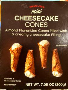 1 cone (50 g) Mini Cheesecake Cones