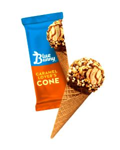 1 Cone Ice Cream, Caramel Lovers Cone