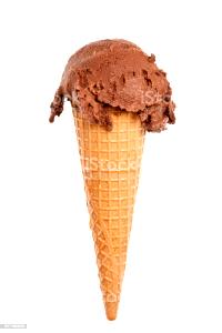 1 Cone Ice Cream Cone Singles