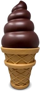 1 cone Ice Cream Cone (Large)